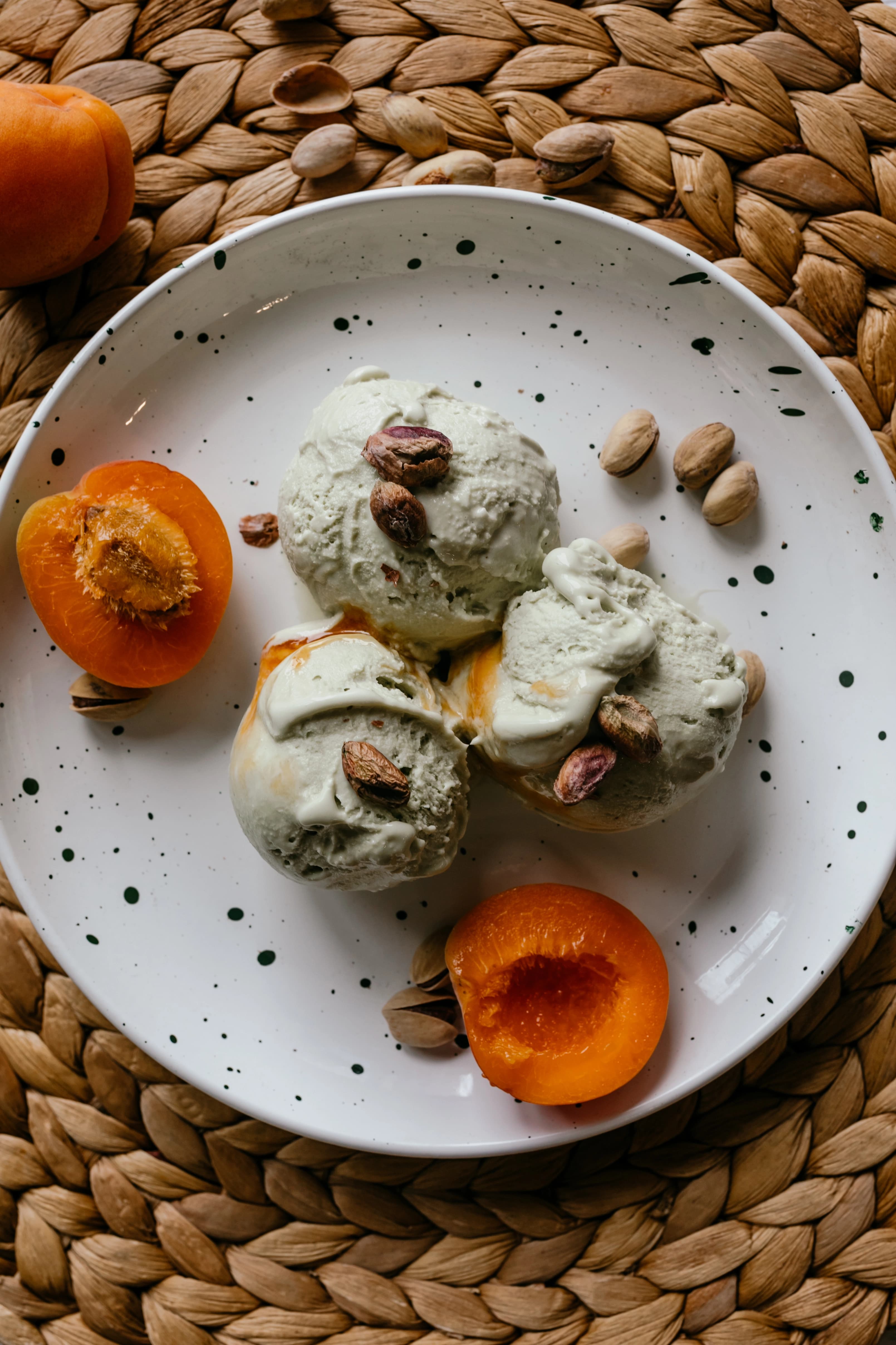 sárgabarackos pisztácia